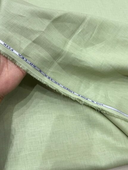 100% Pure Linen Fabric premium quality 60 Lea (Width 58 inch)