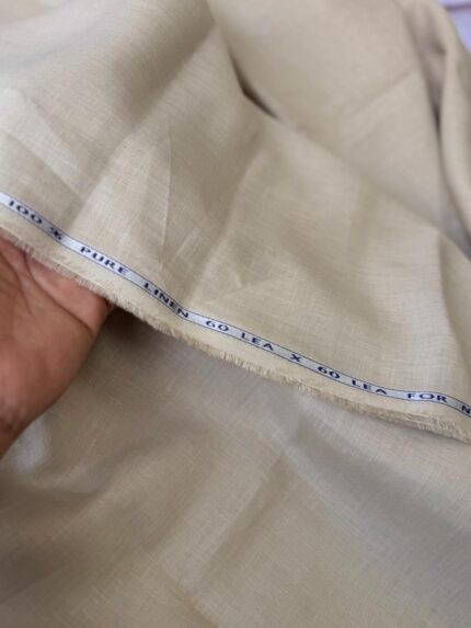 100% Pure Linen Fabric premium quality 60 Lea (Width 58 inch)