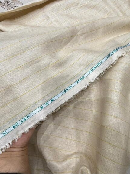 100% Pure Linen Fabric premium quality 60 Lea (Width 58 inch)