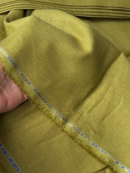 100% Pure Linen Fabric premium quality 60 Lea (Width 58 inch)