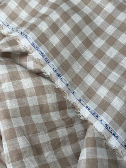 100% Pure Linen Fabric premium quality 60 Lea (Width 58 inch)