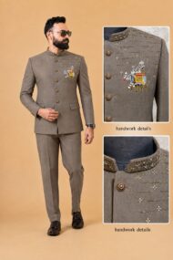 Premium  Handwork Bandhgala / Jodhpuri Suit Set