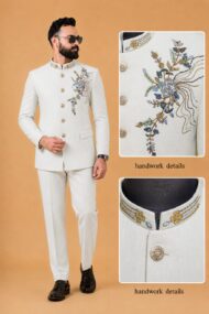 Premium  Handwork Bandhgala / Jodhpuri Suit Set