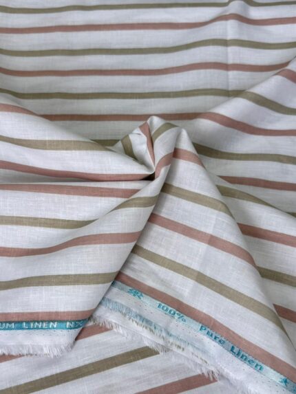 Pure Linen Fabric 60 Lea, Bugati Linen (Width 58 inch)