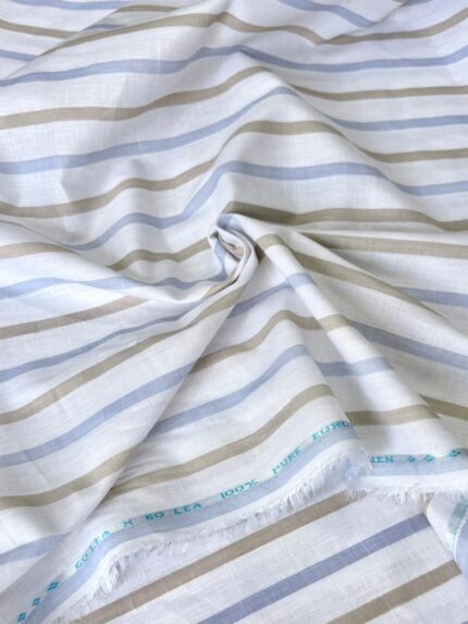 Pure Linen Fabric 60 Lea, Bugati Linen (Width 58 inch)