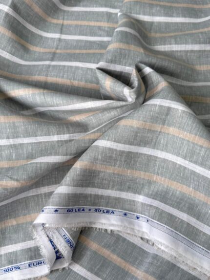 100% Pure Linen Fabric premium quality 60 Lea (Width 58 inch)